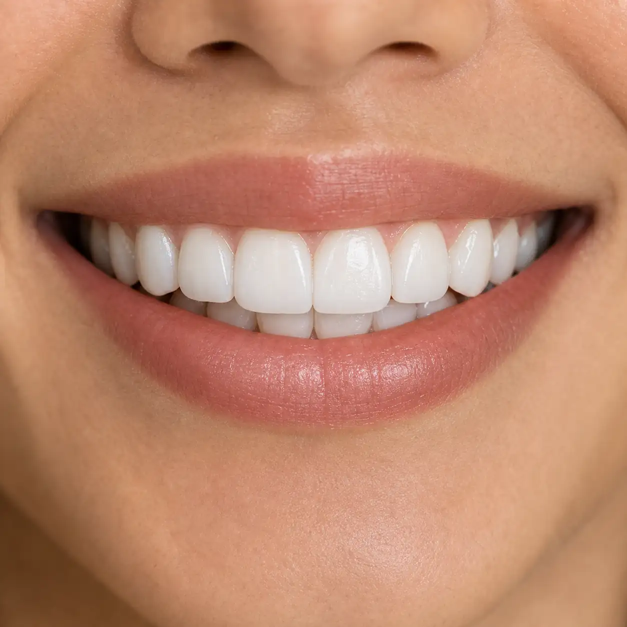 รอยยิ้มหลังฟอกสีและบูรณะขอบฟันหน้า